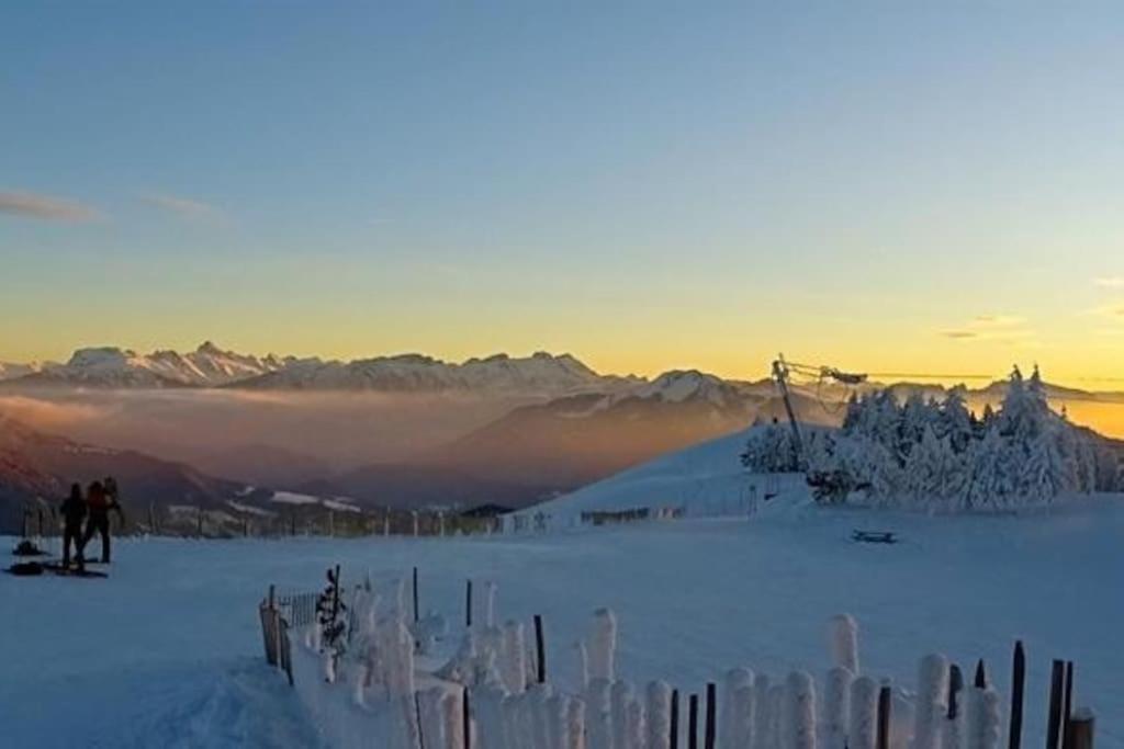 Appartement Montagne La Vallee Verte Coeur Station Hirmentaz Bellevaux Buitenkant foto